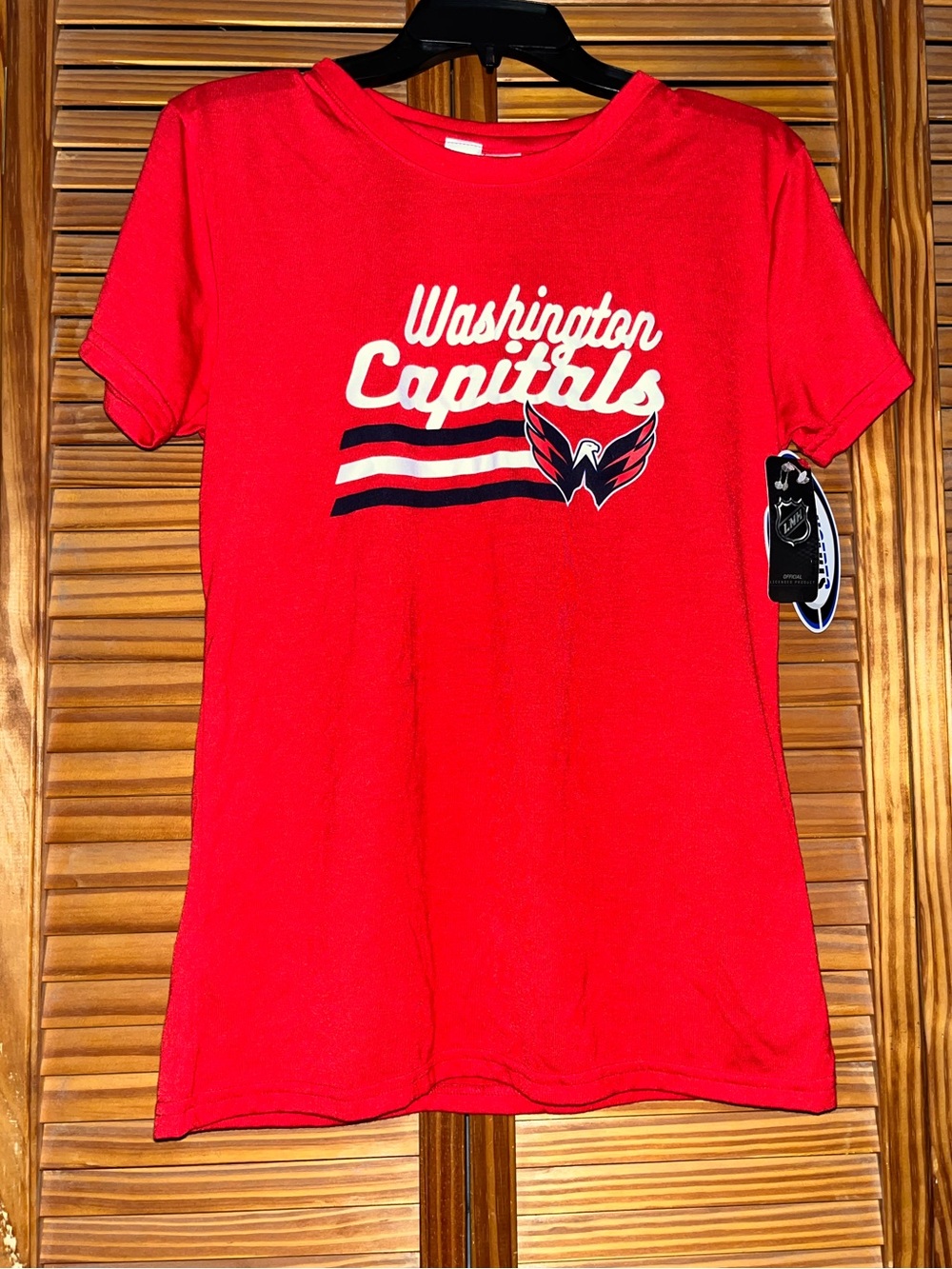 Concepts Sport NHL Washington Capitals Graphic Size Medium Short Sleeve Tee New
